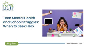 teen mental health and school struggles